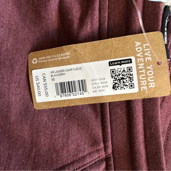 Women’s Eddie Bauer Fleece Lined Camp Jogger - Picture 2 of 3